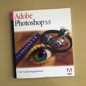 Adobe Photoshop 5.5 User Guide Supplement Manual Book